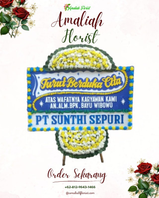 Papan Bunga Duka di Tanara