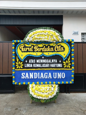 Papan Bunga Duka di Tanara